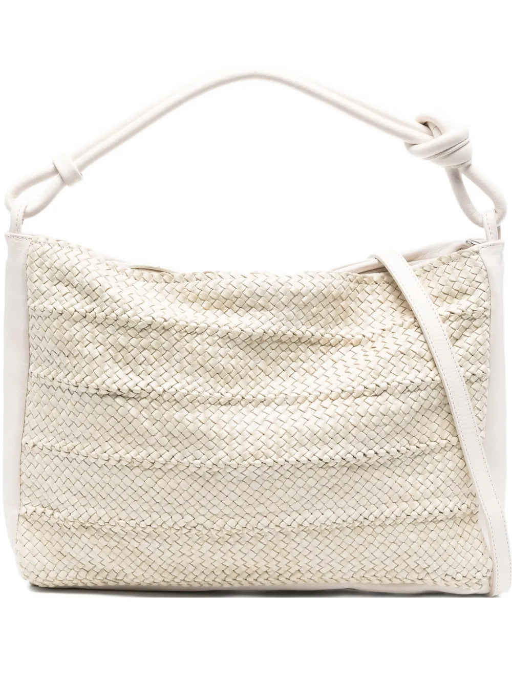 Reptile's Housewoven knot-detail tote bag