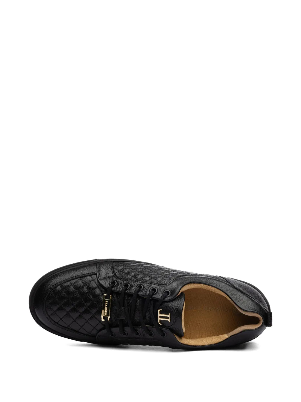 Leandro Lopes Ezio Quilted Leather Sneakers