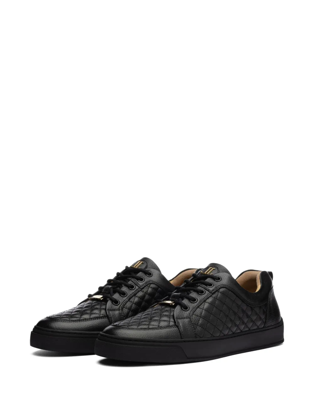 Leandro Lopes Ezio Quilted Leather Sneakers