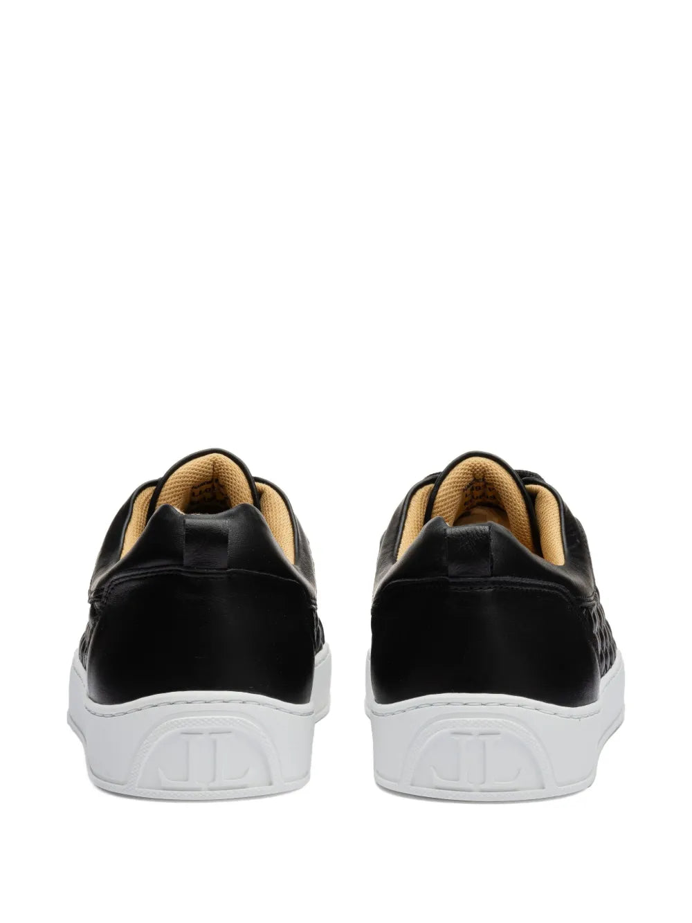 Leandro Lopes Ezio Quilted-Pattern Leather Sneakers