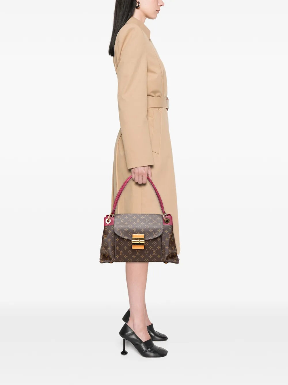 Pre-OwnedLouis Vuitton Pre-Owned2014 Monogram Olympe MM shoulder bag