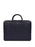 Smythsonlarge textured-leather briefcase