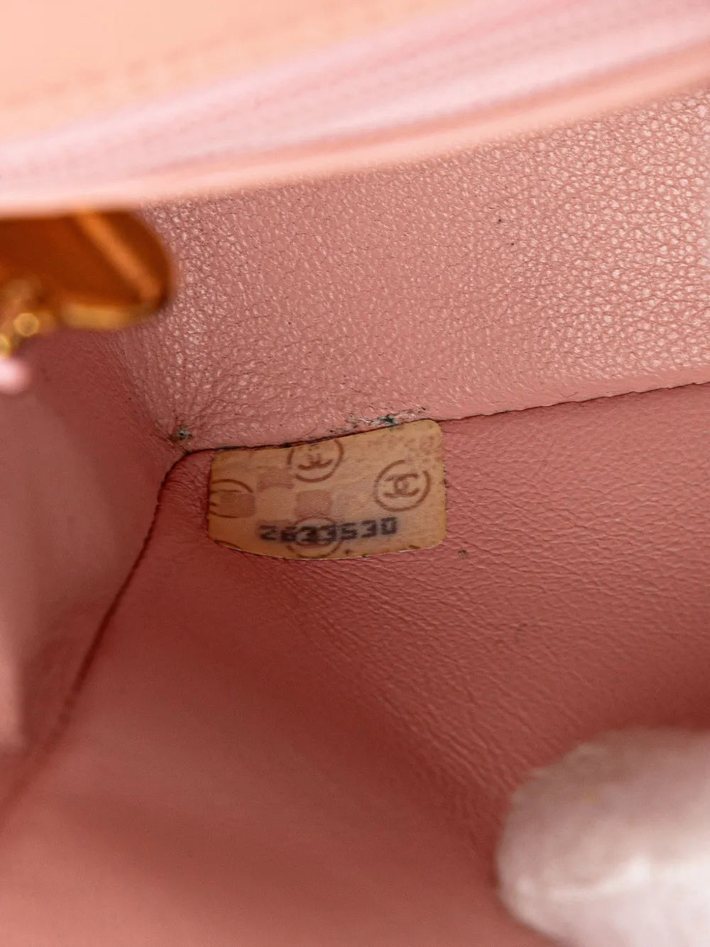 Pre-OwnedCHANEL Pre-Owned1991-1994 Mini Square Classic Lambskin Single Flap crossbody bag