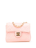 Pre-OwnedCHANEL Pre-Owned1991-1994 Mini Square Classic Lambskin Single Flap crossbody bag