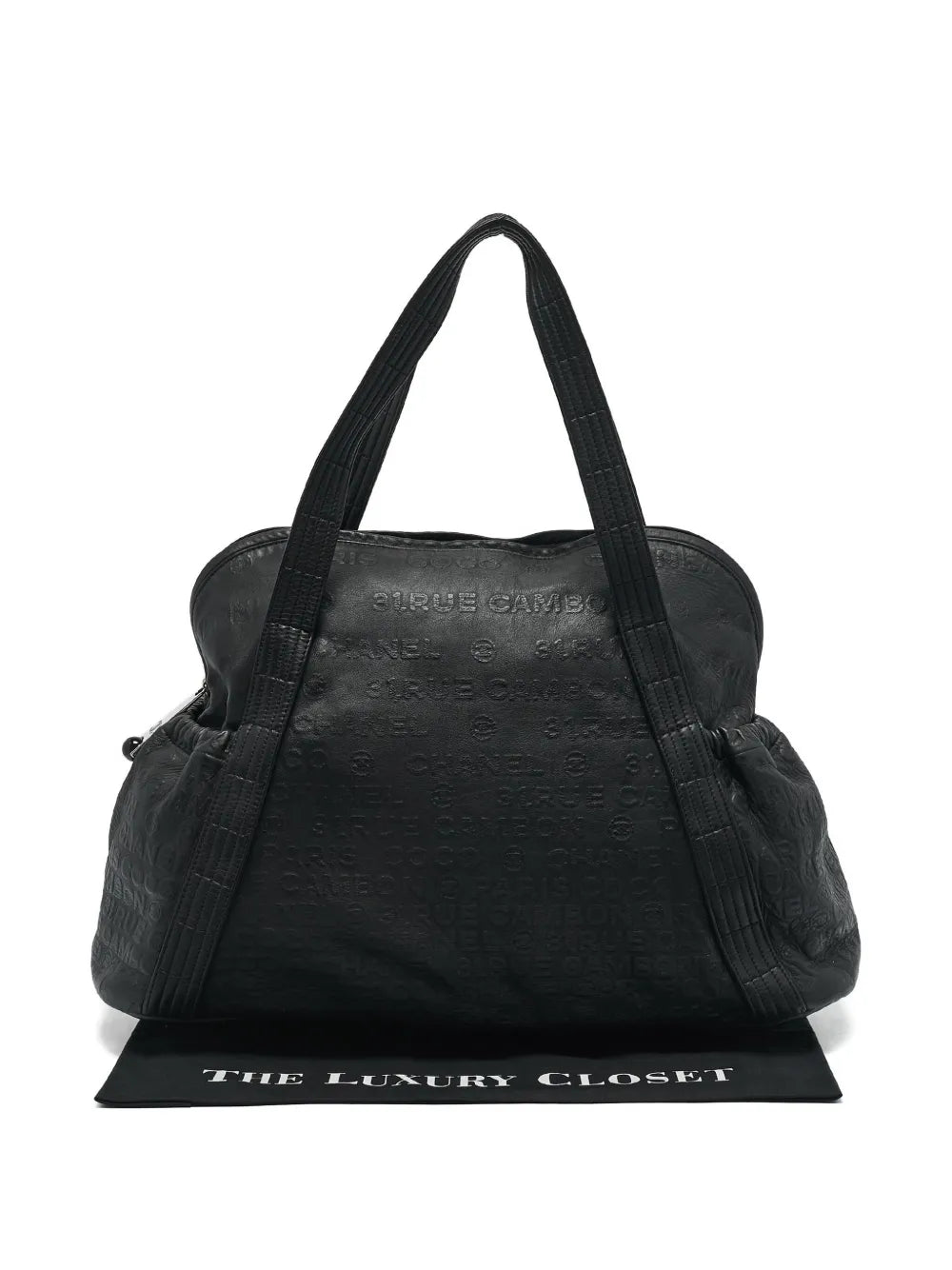 Pre-OwnedCHANEL Pre-Owned31 Rue Cambon embossed leather tote bag