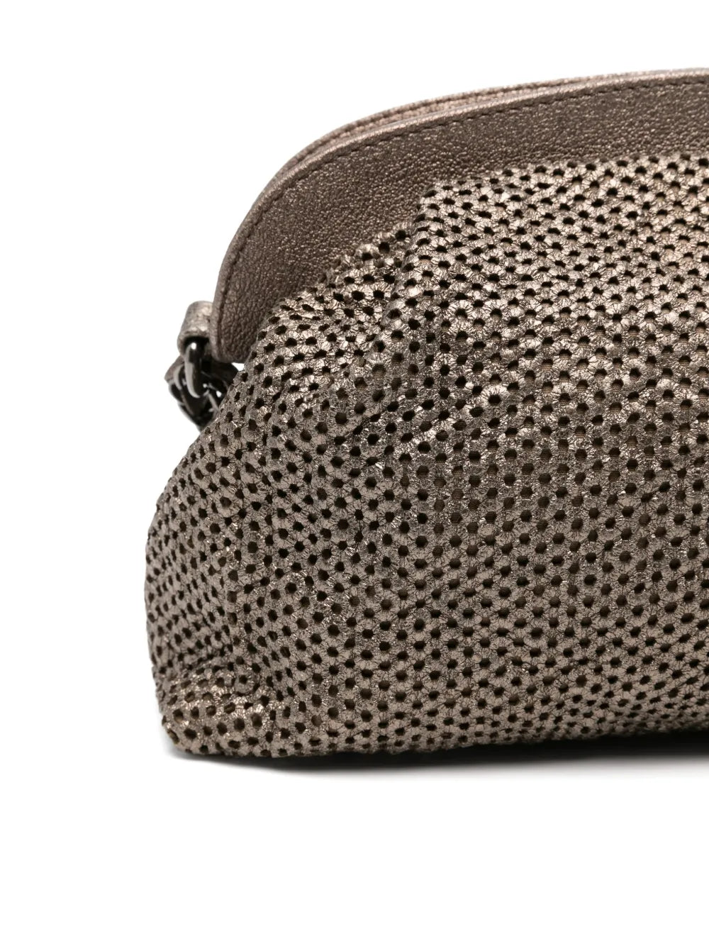 Reptile's Houseperforated lambskin chain bag