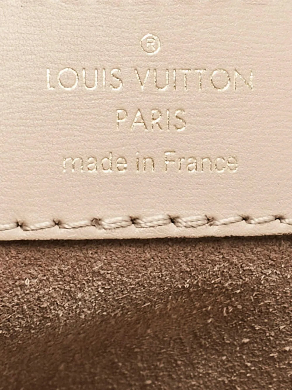 Pre-OwnedLouis Vuitton Pre-Ownedmonogram-embossed leather handbag