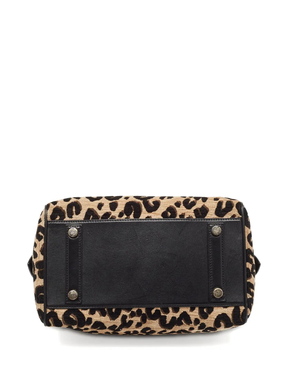 Pre-OwnedLouis Vuitton Pre-OwnedSpeedy leopard velvet tote bag