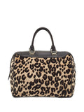 Pre-OwnedLouis Vuitton Pre-OwnedSpeedy leopard velvet tote bag