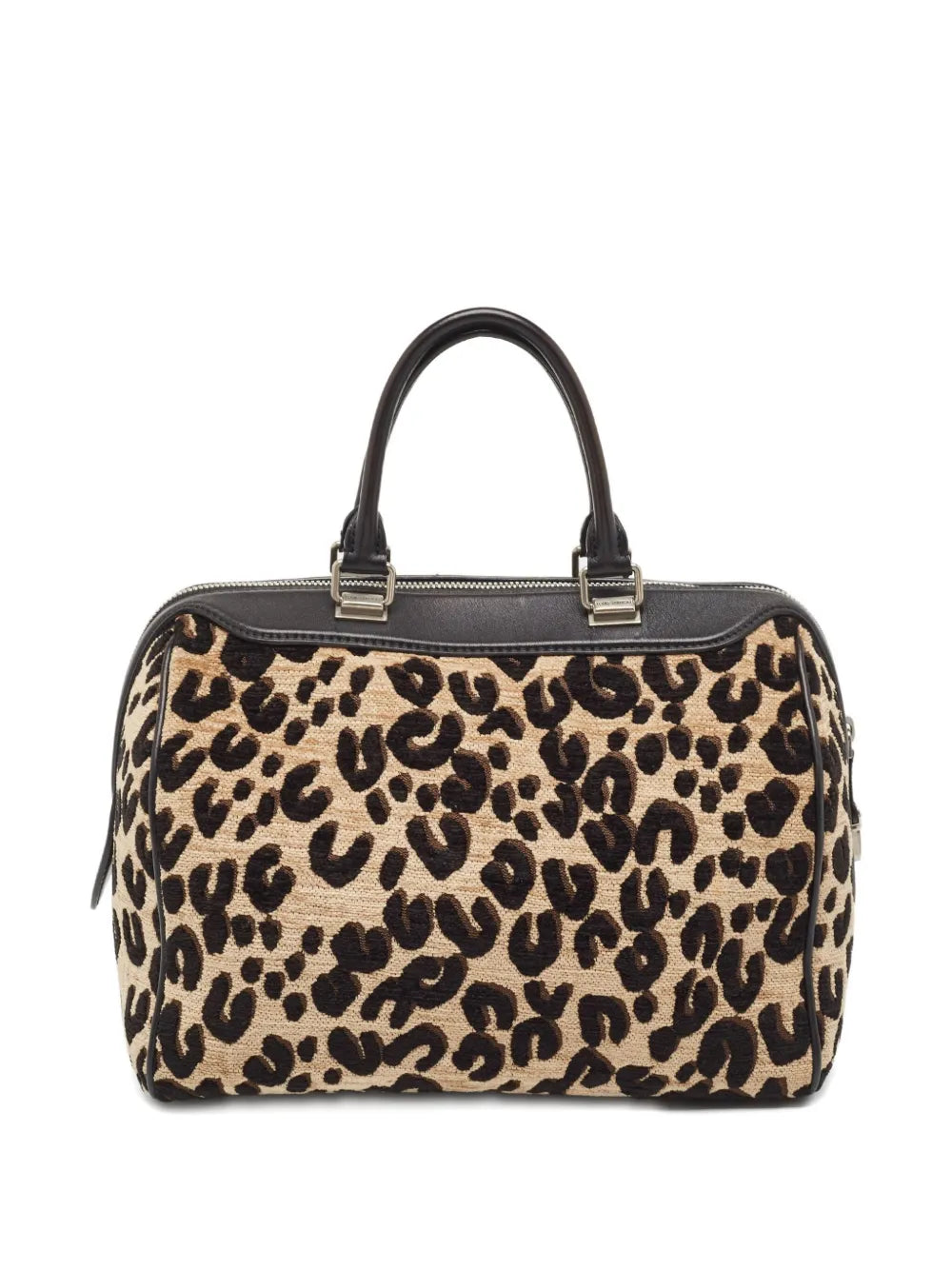 Pre-OwnedLouis Vuitton Pre-OwnedSpeedy leopard velvet tote bag