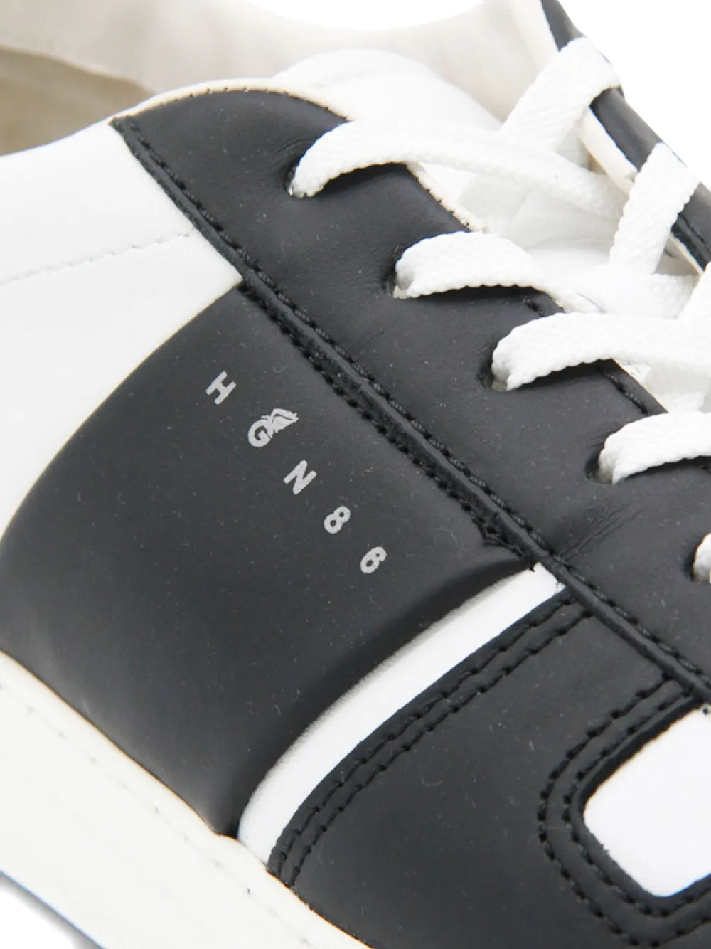 Hogan Leather Panelled Sneakers