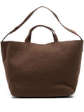 JNBYlogo-debossed tote bag