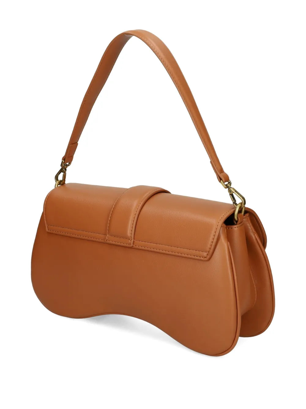 Just Cavallisnake-buckle shoulder bag