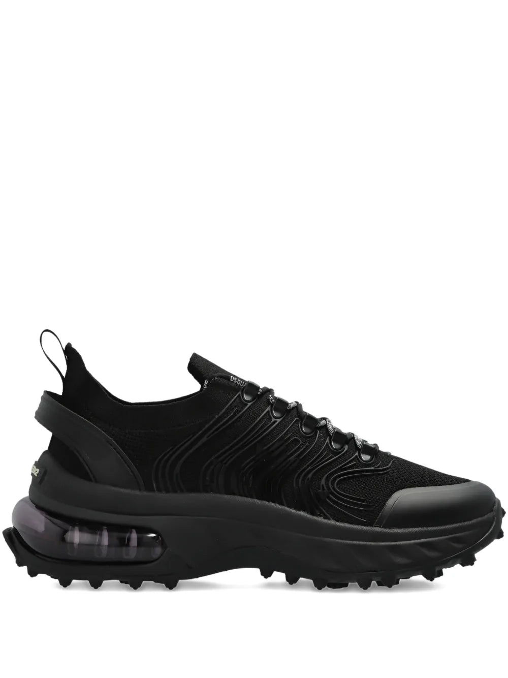 Dsquared2 Textured Lace-Up Sneakers
