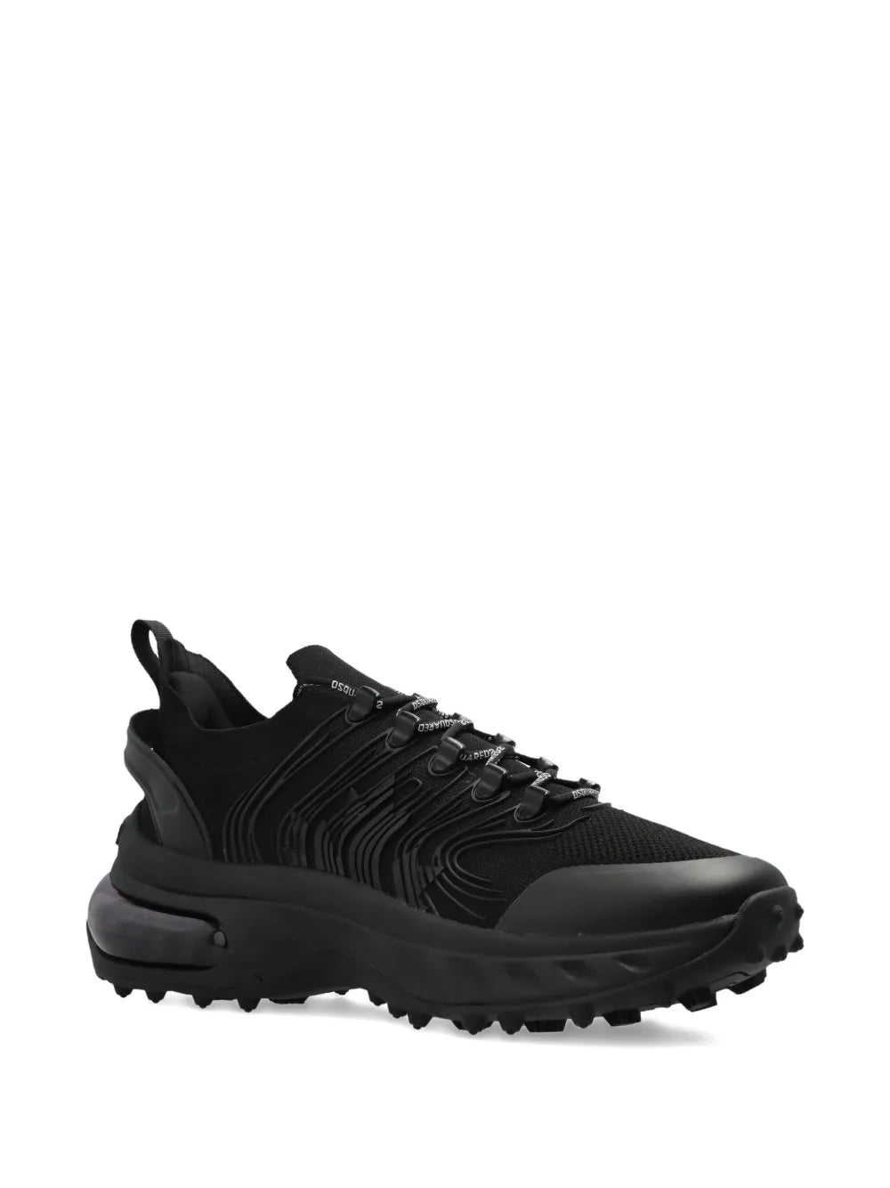 Dsquared2 Textured Lace-Up Sneakers