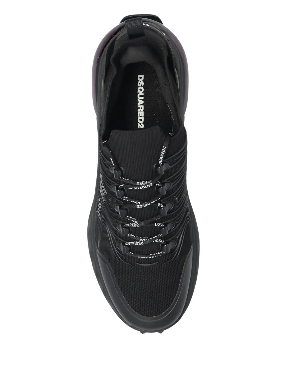 Dsquared2 Textured Lace-Up Sneakers