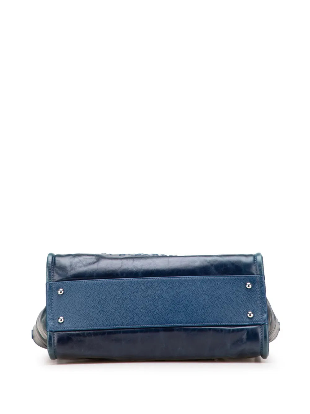 Pre-OwnedCHANEL Pre-Owned2016-2017 Small Glazed Calfskin Deauville tote bag