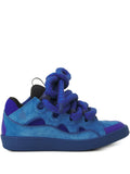 Lanvin Curb Suede Sneakers