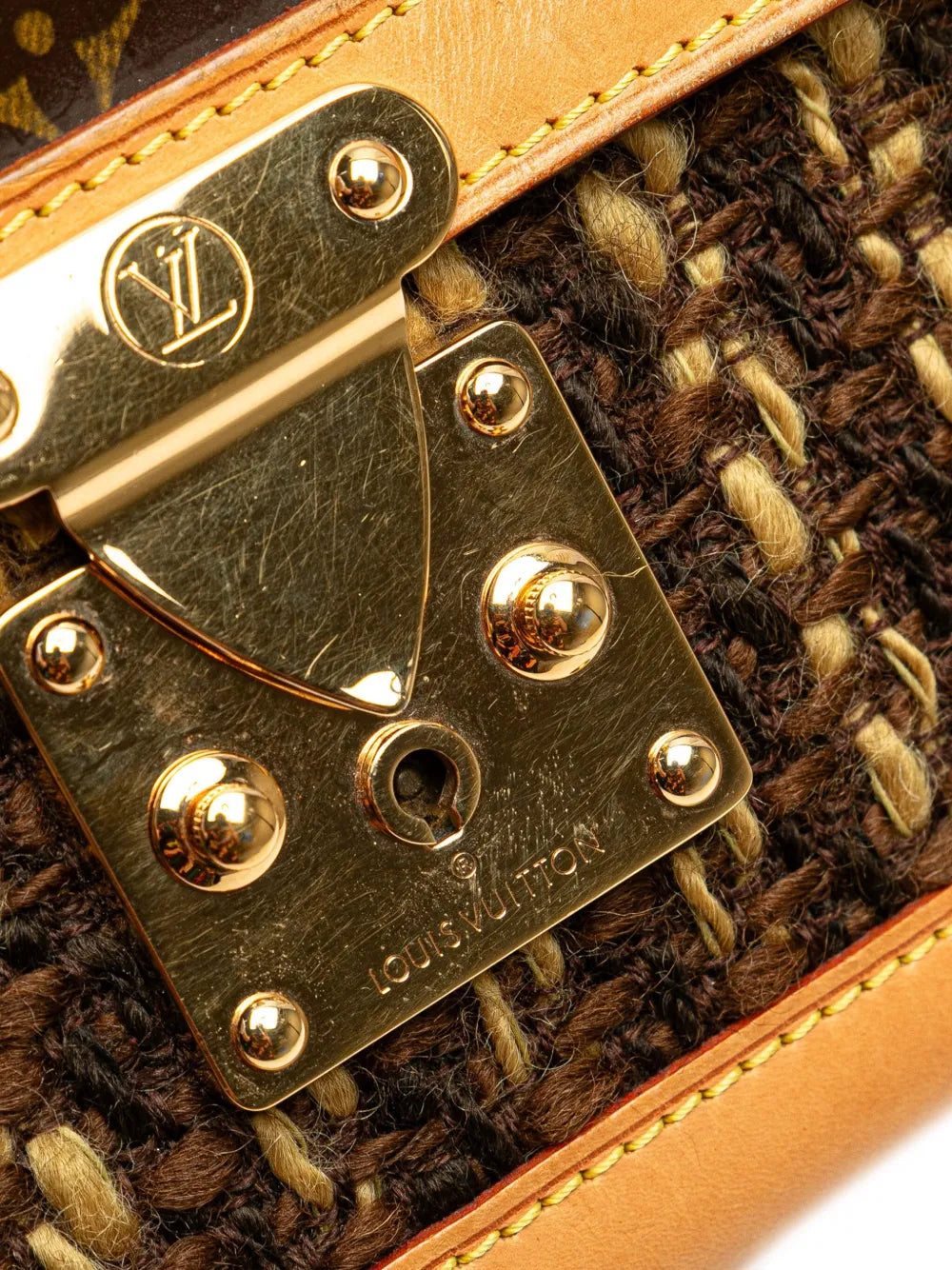 Pre-OwnedLouis Vuitton Pre-Owned2003 Limited Edition Monogram Vinyl Tweedy Rabat shoulder bag