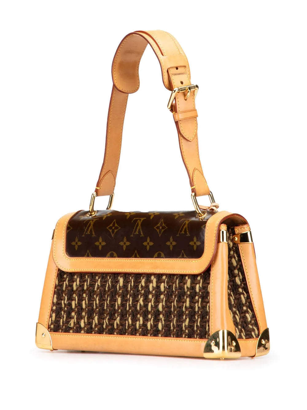 Pre-OwnedLouis Vuitton Pre-Owned2003 Limited Edition Monogram Vinyl Tweedy Rabat shoulder bag