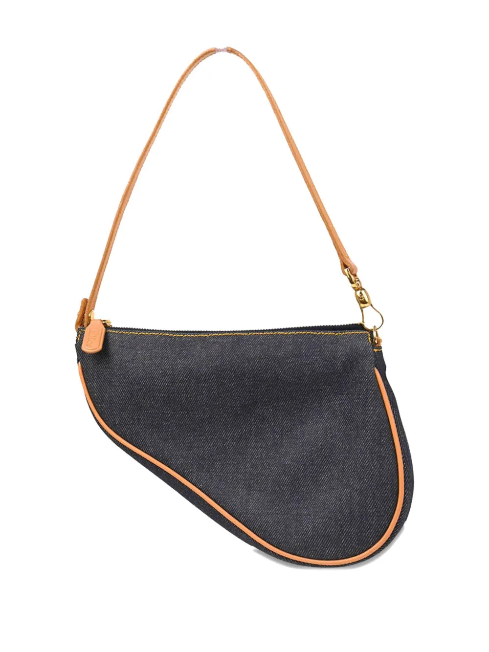 Pre-OwnedChristian Dior Pre-Owned2001 Saddle denim handbag