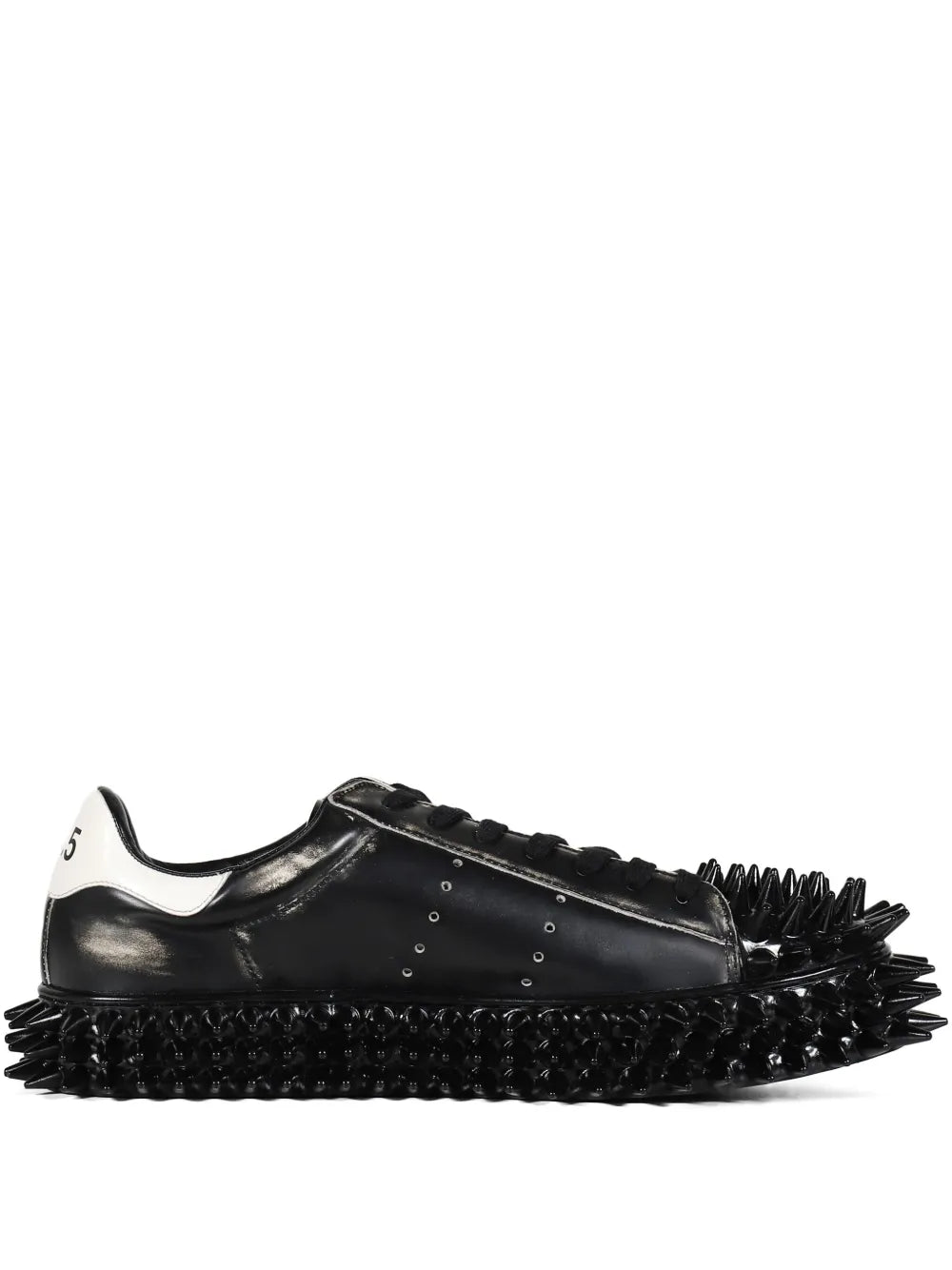 Doublet Spiky Embellished Lace-Up Low-Top Sneakers
