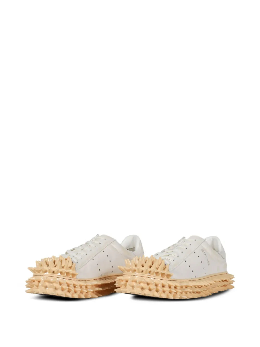 Doublet Spike-Embellished Lace-Up Sneakers