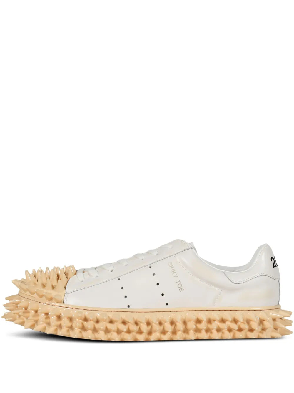 Doublet Spike-Embellished Lace-Up Sneakers