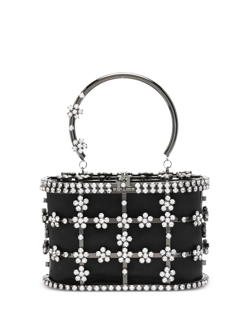 Rosanticamini Holli crystal-embellished top-handle tote bag