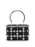 Rosanticamini Holli crystal-embellished top-handle tote bag
