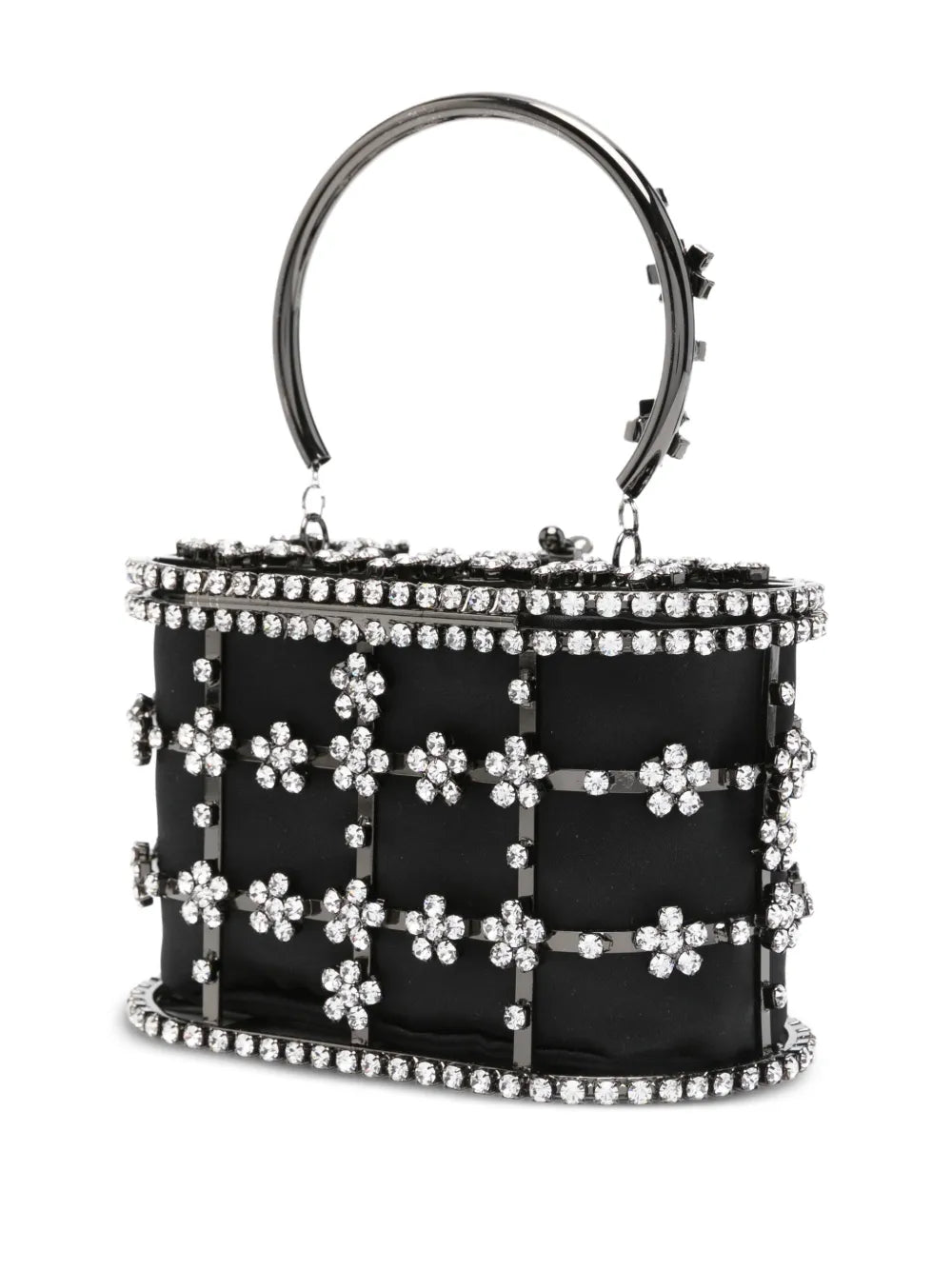 Rosanticamini Holli crystal-embellished top-handle tote bag