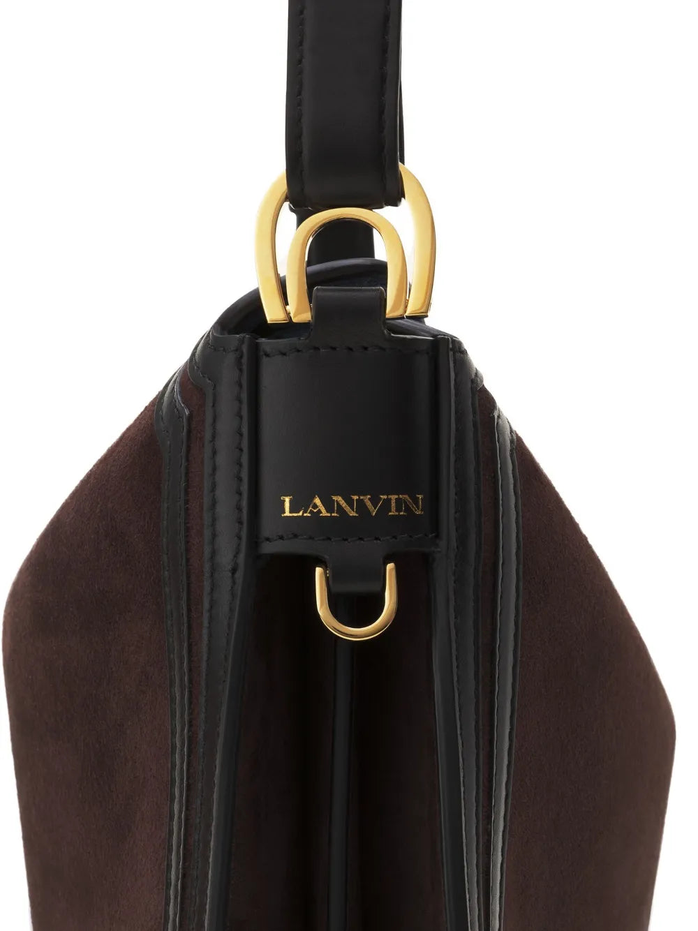 LanvinSac Compagnon suede shoulder bag