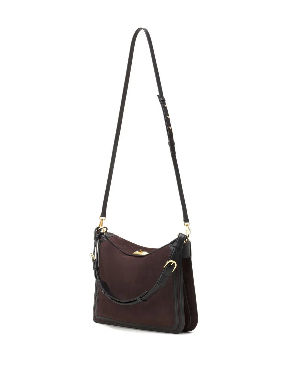 LanvinSac Compagnon suede shoulder bag
