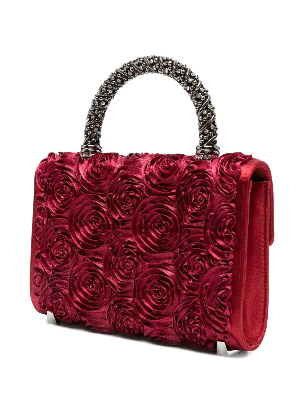 Roger Vivierrose-embellishment tote bag