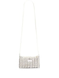 Rabanne1969 metallic-link leather cross body bag