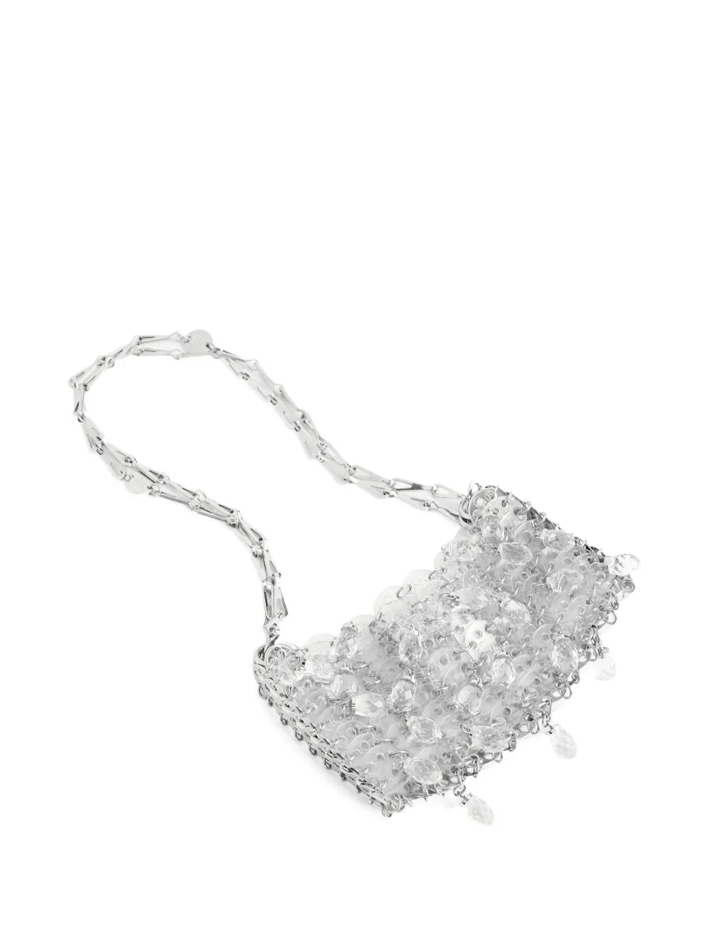 Rabannemini crystal-resin chain cross body bag