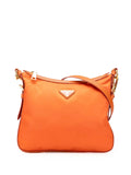 Pre-OwnedPrada Pre-Owned2013-2025 Saffiano Trimmed Tessuto Zip Top crossbody bag