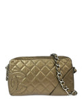 Pre-OwnedCHANEL Pre-Owned2007 Cambon Ligne quilted shoulder bag