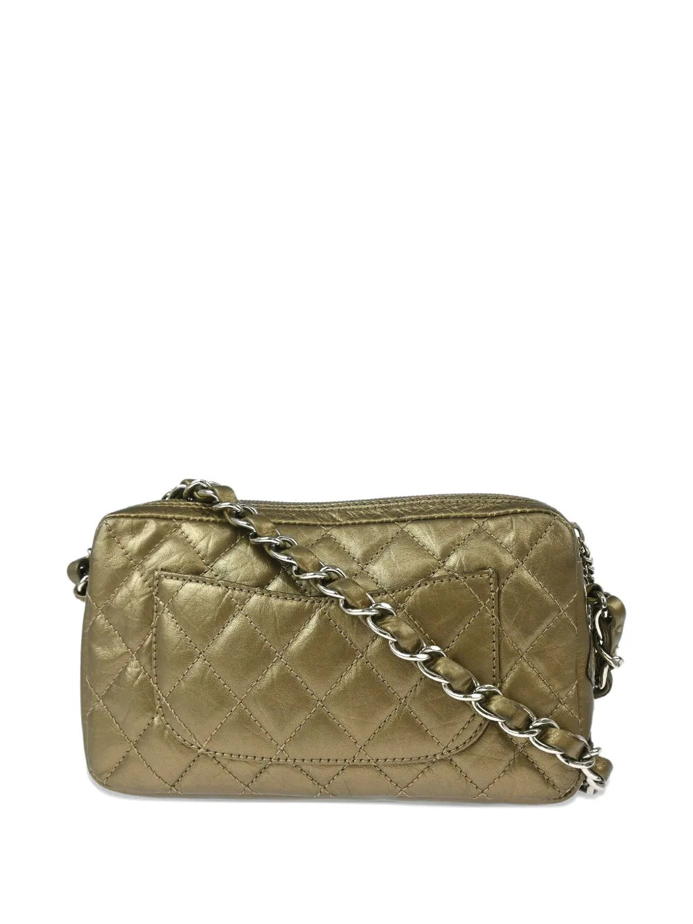 Pre-OwnedCHANEL Pre-Owned2007 Cambon Ligne quilted shoulder bag