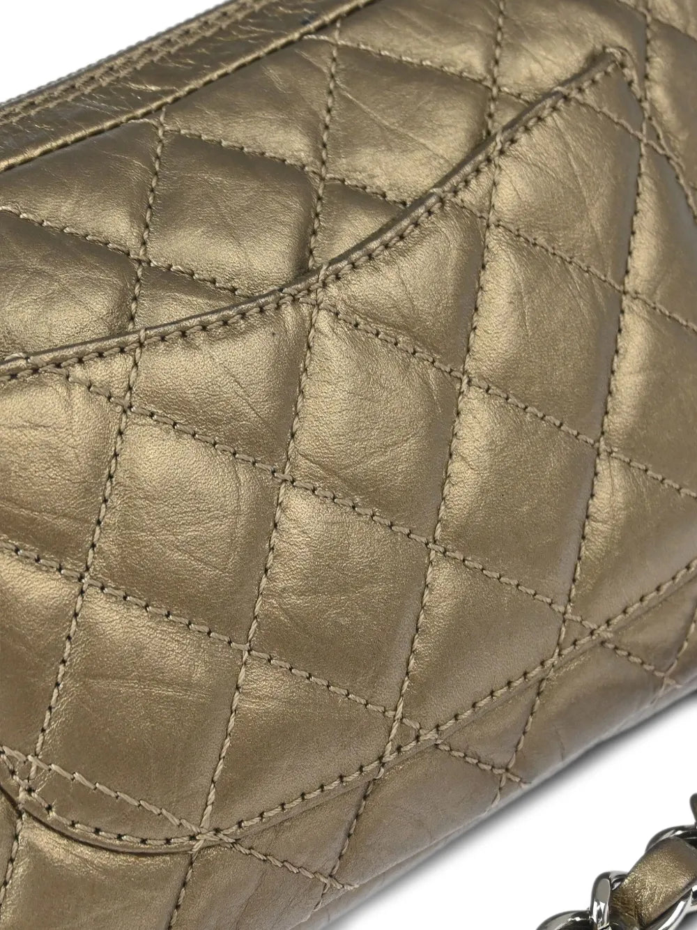 Pre-OwnedCHANEL Pre-Owned2007 Cambon Ligne quilted shoulder bag