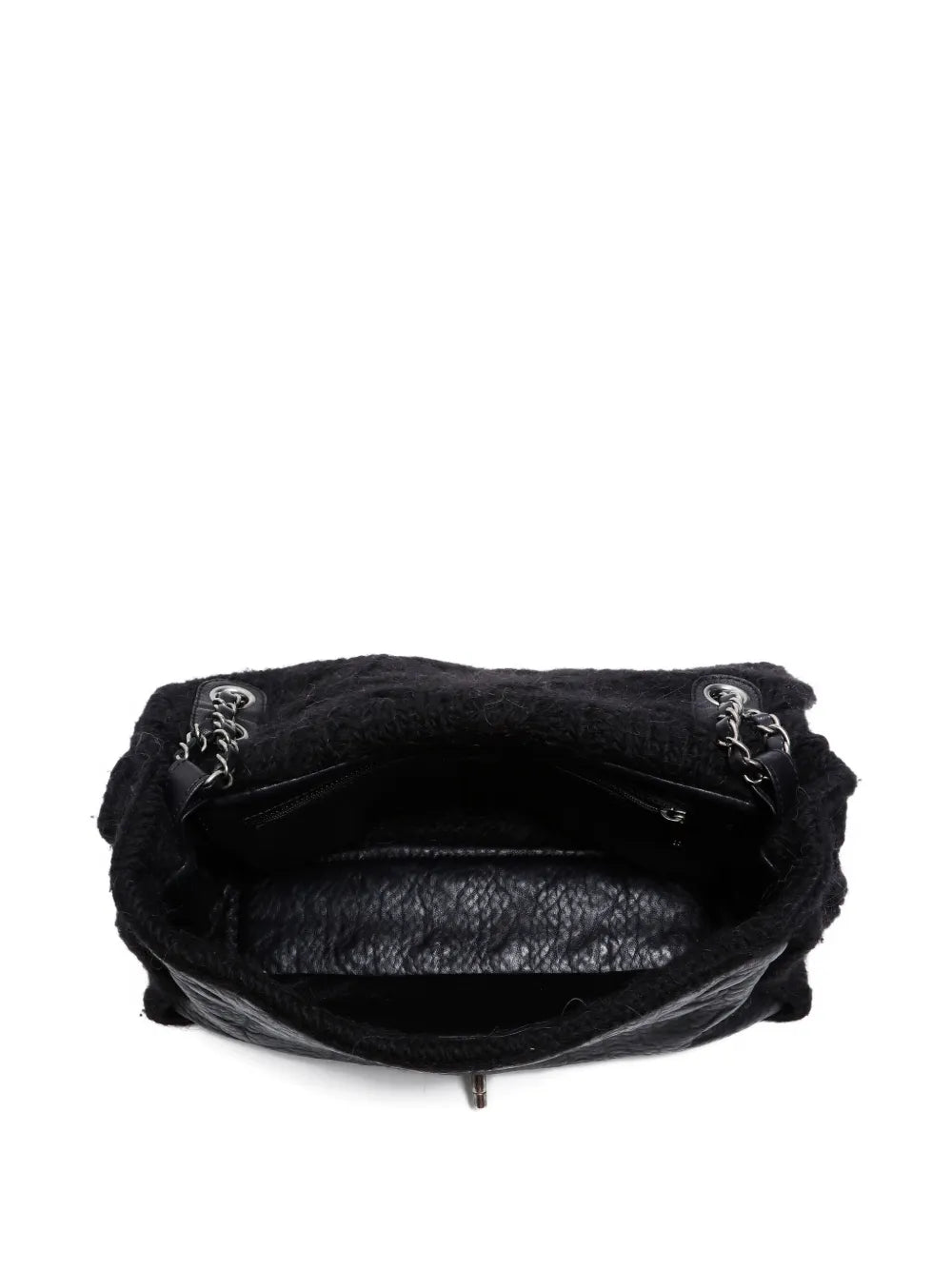 Pre-OwnedCHANEL Pre-Owned2013-2014 Chic Knit Flap shoulder bag