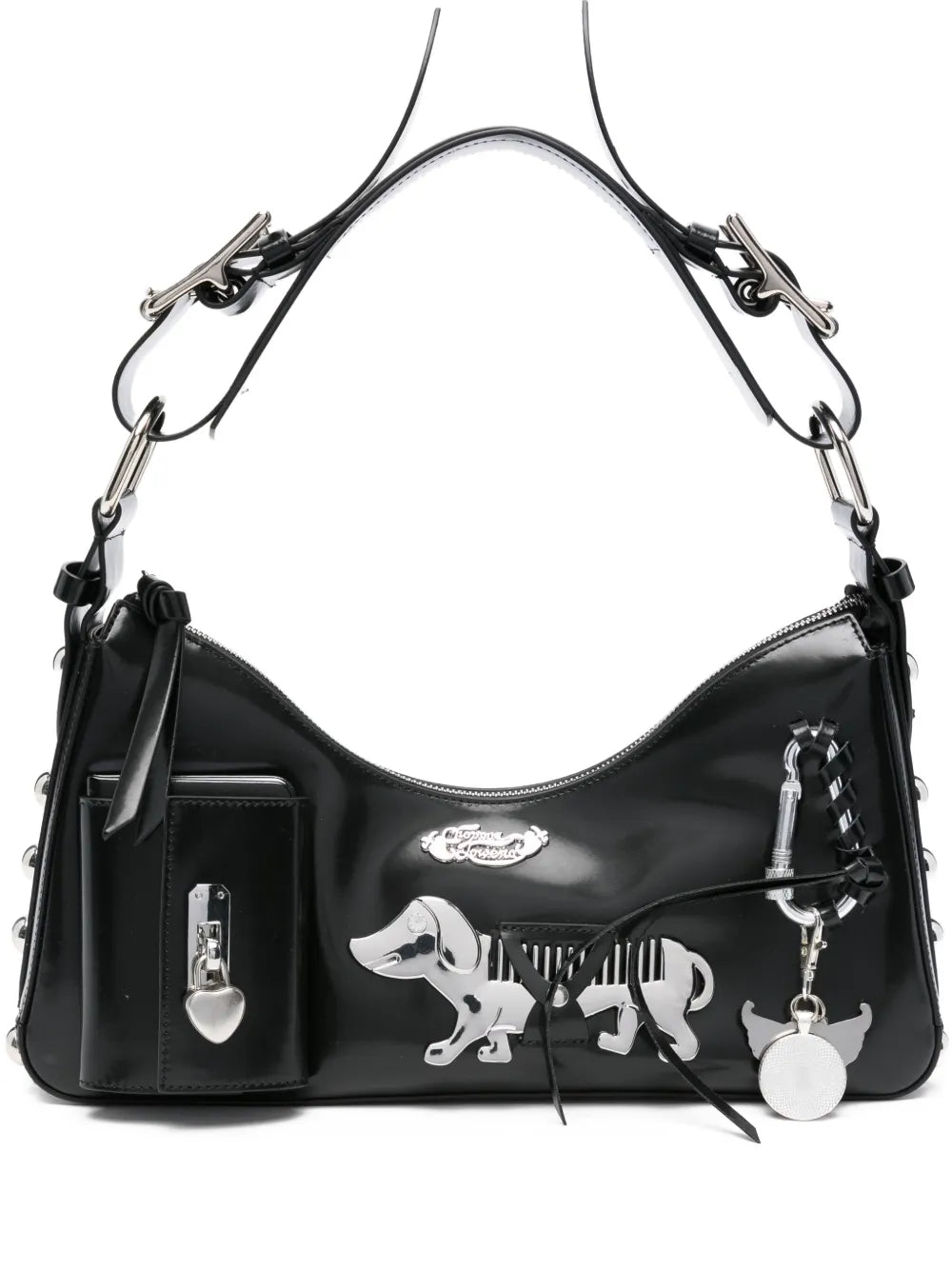 Chopova Lowenamini Sofia leather shoulder bag