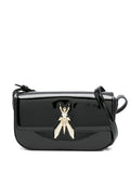Patrizia PepeEssential patent leather shoulder bag