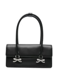 Self-Portraitcrystal-bow top-handle bag