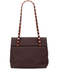 Pre-OwnedFerragamo Pre-Owned2010-2025 Nylon Grosgrain Vara Chain tote bag
