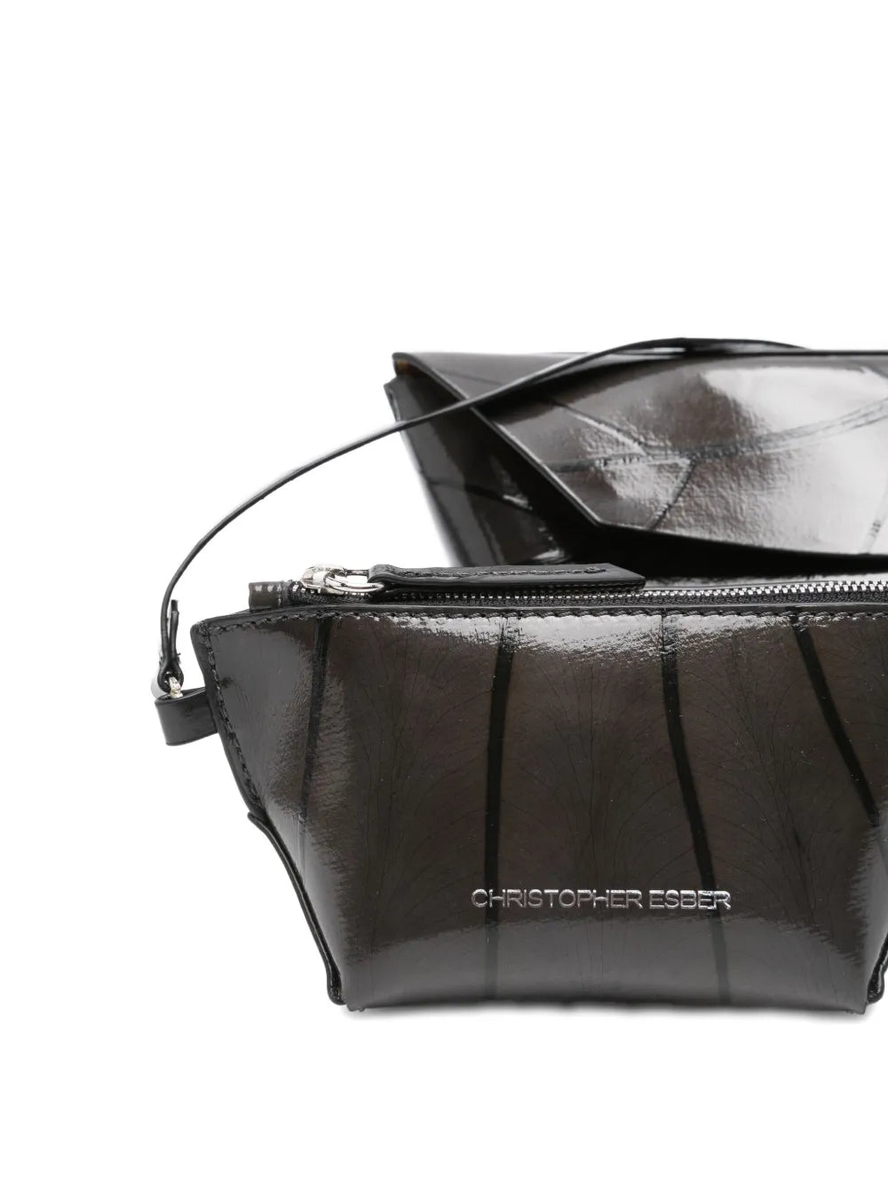 Christopher EsberGondola Leaf patent leather tote bag