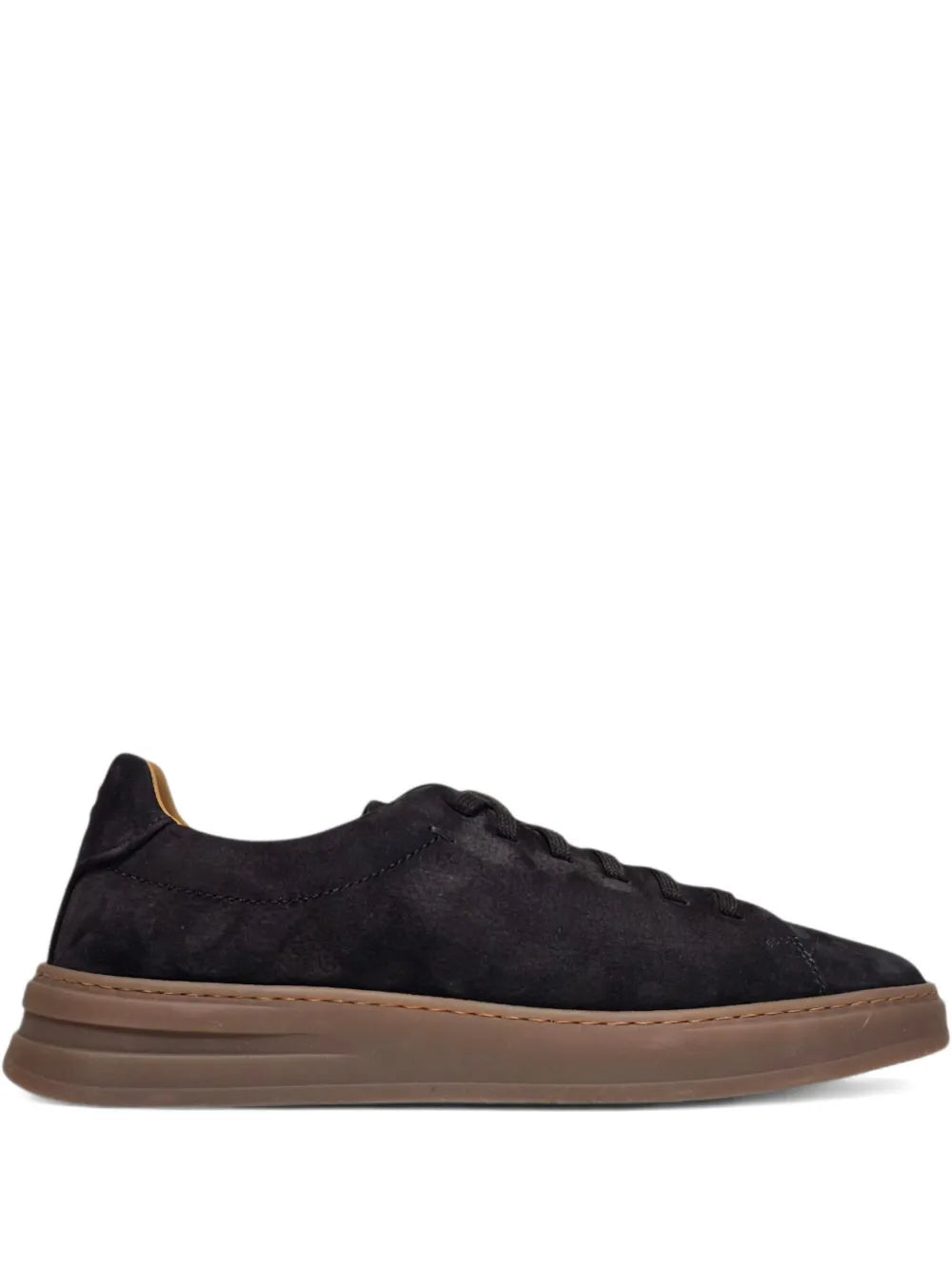Henderson Baracco Suede Leather Lace-Up Trainers