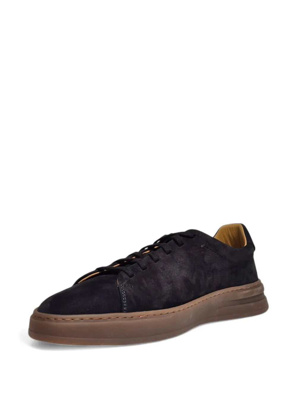 Henderson Baracco Suede Leather Lace-Up Trainers