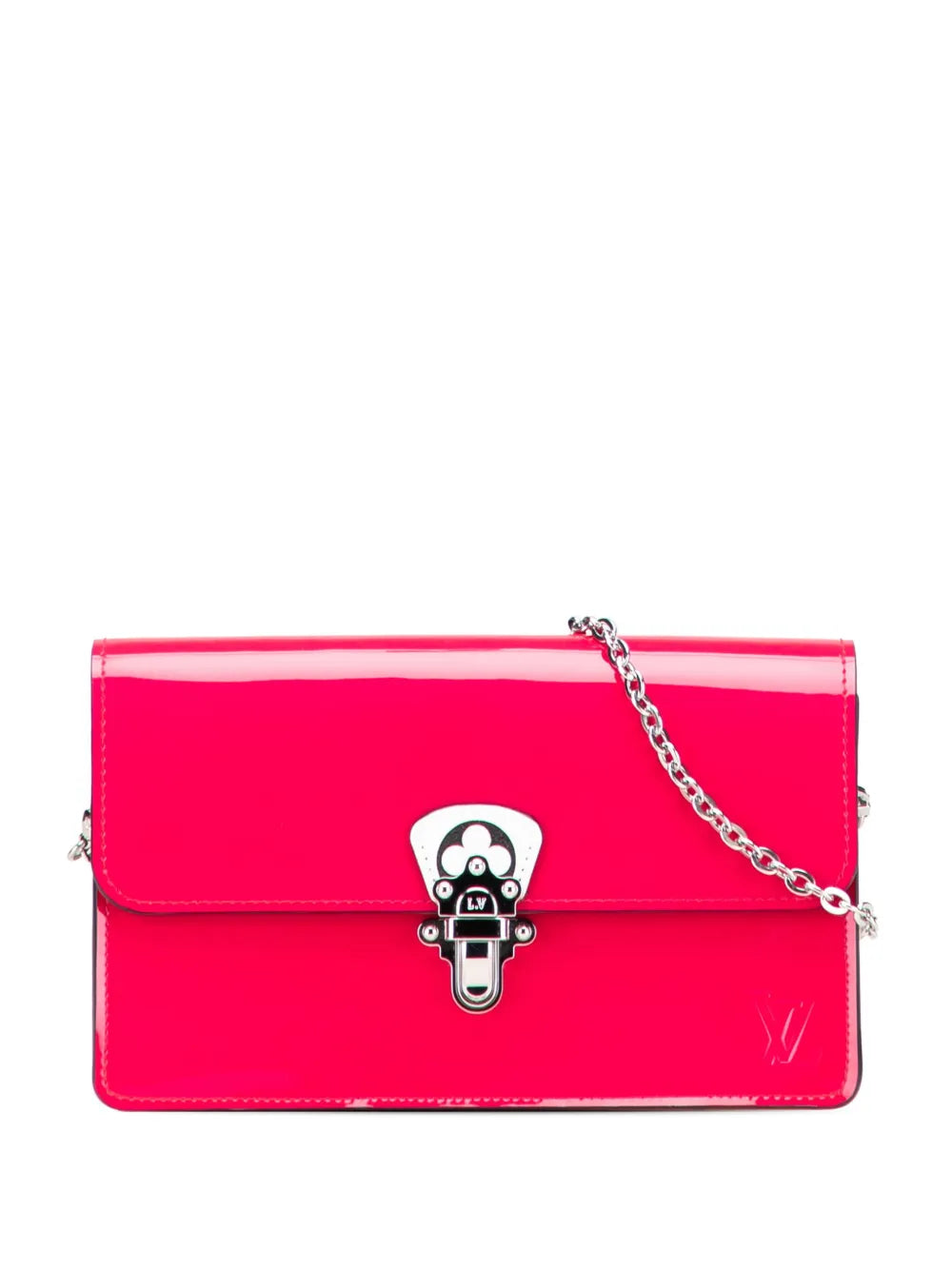 Pre-OwnedLouis Vuitton Pre-Owned2019 Portefeuille Cherrywood Wallet On Chain crossbody bag
