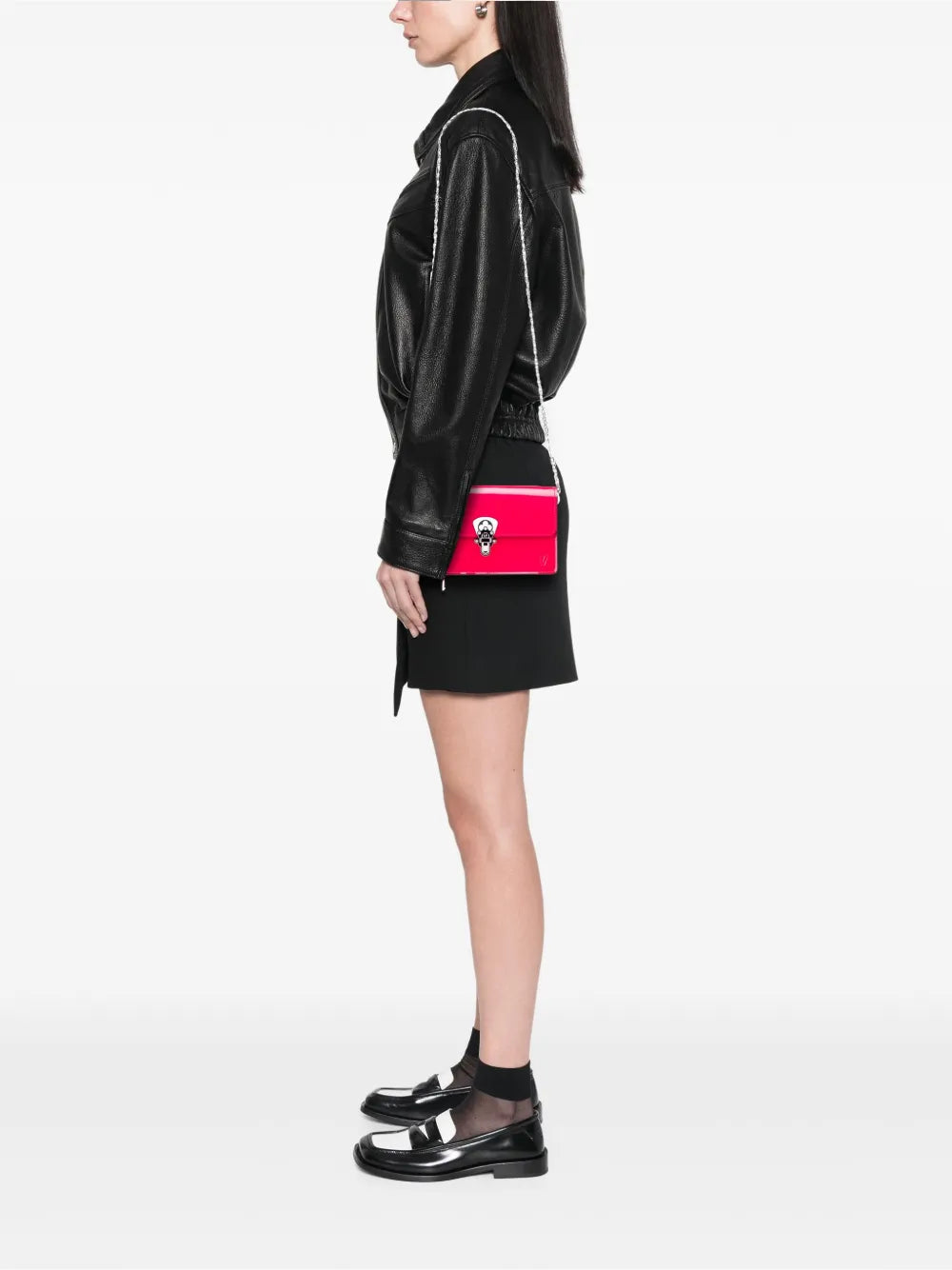 Pre-OwnedLouis Vuitton Pre-Owned2019 Portefeuille Cherrywood Wallet On Chain crossbody bag